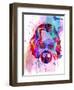 Dude Watercolor-Anna Malkin-Framed Art Print