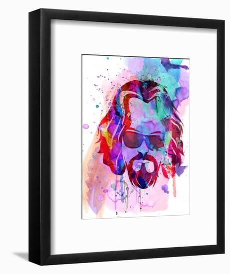 Dude Watercolor-Anna Malkin-Framed Art Print