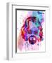 Dude Watercolor-Anna Malkin-Framed Art Print