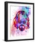 Dude Watercolor-Anna Malkin-Framed Art Print