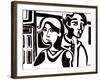 Dudes-Josh Byer-Framed Giclee Print