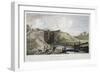 Dudgrove Double Lock Above Lechlade, Thames and Severn Canal, 1814-William Bernard Cooke-Framed Giclee Print