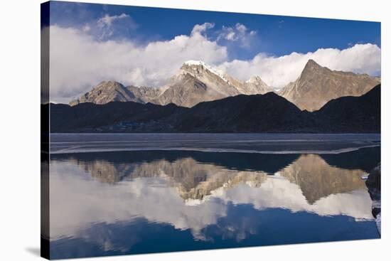 Dudh Pokhari Lake, Gokyo, Solu Khumbu (Everest) Region, Nepal, Himalayas, Asia-Ben Pipe-Stretched Canvas