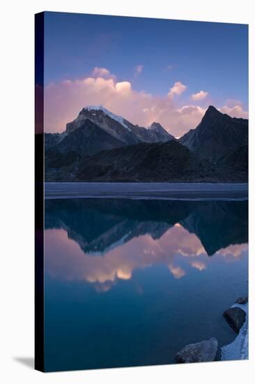 Dudh Pokhari Lake, Gokyo, Solu Khumbu (Everest) Region, Nepal, Himalayas, Asia-Ben Pipe-Stretched Canvas