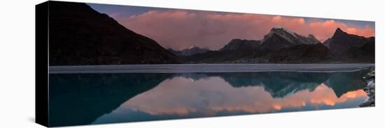 Dudh Pokhari Lake, Gokyo, Solu Khumbu (Everest) Region, Nepal, Himalayas, Asia-Ben Pipe-Stretched Canvas