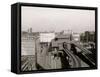 Dudley Street Station, Elevated Ry., Boston, Mass.-null-Framed Stretched Canvas