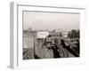 Dudley Street Station, Elevated Ry., Boston, Mass.-null-Framed Photo