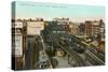 Dudley Street Terminal, Boston, Mass.-null-Stretched Canvas