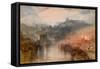 Dudley, Worcestershire, 1830-33-J. M. W. Turner-Framed Stretched Canvas