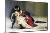 Duel after a Masquerade, 1857-Jean-Leon Gerome-Mounted Giclee Print