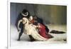 Duel after a Masquerade, 1857-Jean-Leon Gerome-Framed Giclee Print