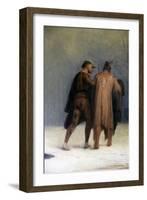 Duel after a Masquerade, 1857-Jean-Leon Gerome-Framed Giclee Print