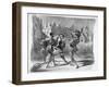 Duel between Faust and Valentine, from Goethe's Faust, after 1828-Eugene Delacroix-Framed Giclee Print