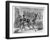 Duel between Faust and Valentine, from Goethe's Faust, after 1828-Eugene Delacroix-Framed Giclee Print