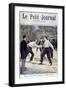 Duel Between Prince Henri D'Orleans and the Comte De Turin, 1897-F Meaulle-Framed Giclee Print