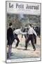 Duel Between Prince Henri D'Orleans and the Comte De Turin, 1897-F Meaulle-Mounted Giclee Print