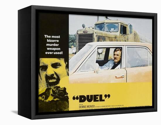 Duel, Dennis Weaver, 1971-null-Framed Stretched Canvas