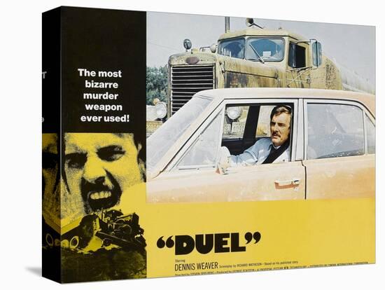 Duel, Dennis Weaver, 1971-null-Stretched Canvas