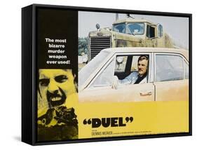 Duel, Dennis Weaver, 1971-null-Framed Stretched Canvas