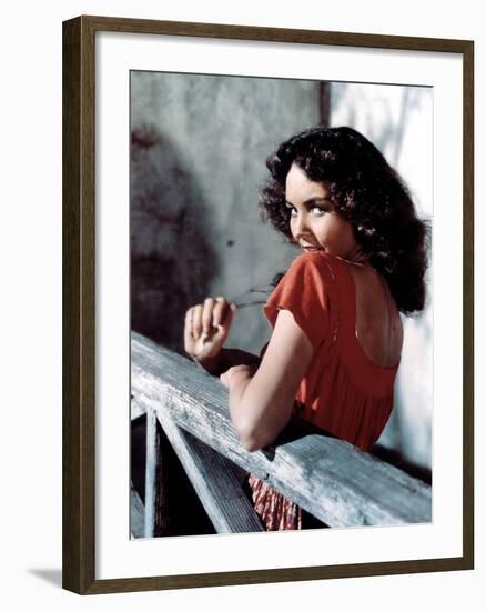 Duel In The Sun, Jennifer Jones, 1946-null-Framed Photo