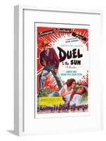 Duel in the Sun-null-Framed Art Print