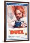 Duel, New Zealand poster, Dennis Weaver, 1971-null-Framed Art Print