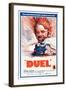 Duel, New Zealand poster, Dennis Weaver, 1971-null-Framed Art Print