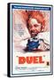 Duel, New Zealand poster, Dennis Weaver, 1971-null-Framed Stretched Canvas