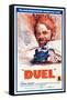 Duel, New Zealand poster, Dennis Weaver, 1971-null-Framed Stretched Canvas