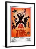 Duel of the 7 Tigers-null-Framed Art Print