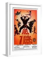 Duel of the 7 Tigers-null-Framed Art Print