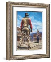 Duel of the Century-Geno Peoples-Framed Giclee Print