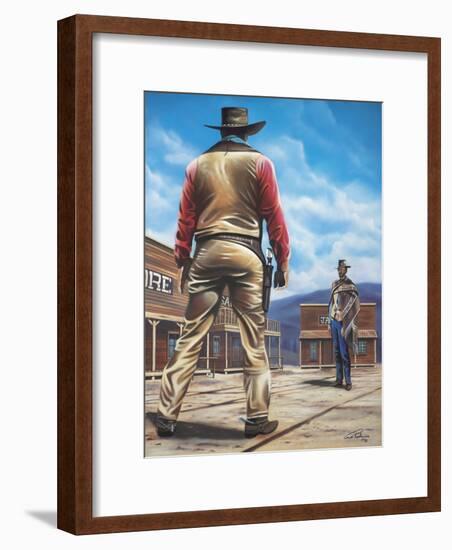 Duel of the Century-Geno Peoples-Framed Giclee Print