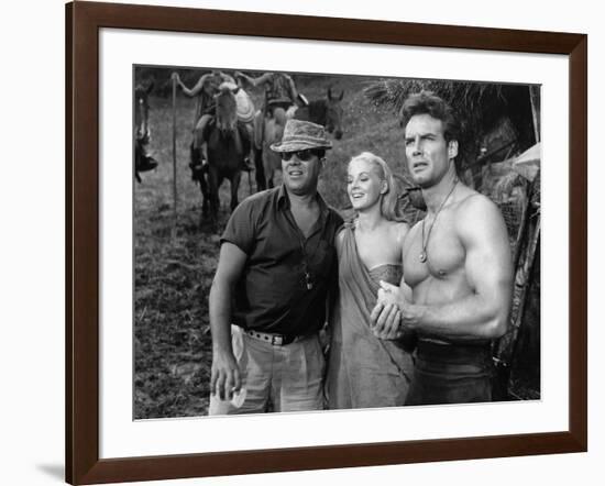 DUEL OF THE TITANS (aka ROMOLO E REMO), 1961-null-Framed Photo