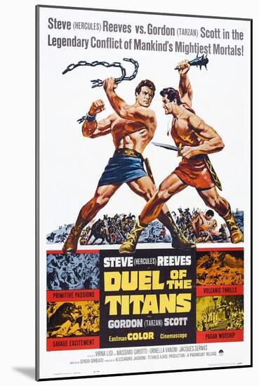 Duel of the Titans, (aka Romolo E Remo), Steve Reeves, Gordon Scott, 1961-null-Mounted Art Print