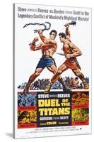 Duel of the Titans, (aka Romolo E Remo), Steve Reeves, Gordon Scott, 1961-null-Stretched Canvas