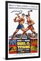 Duel of the Titans, (aka Romolo E Remo), Steve Reeves, Gordon Scott, 1961-null-Framed Art Print