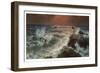 Duel Of The Tritons-Benes Benesch Knüpfer-Framed Art Print