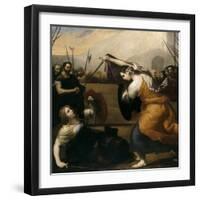 Duel of Two Women, 1636-Jusepe de Ribera-Framed Giclee Print