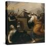 Duel of Women-José de Ribera-Stretched Canvas