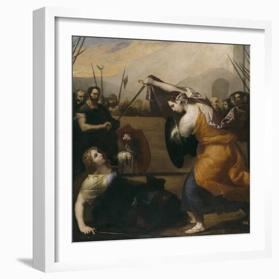 Duel of Women-José de Ribera-Framed Giclee Print