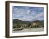 Dürnstein at Danube, Wachau, Lower Austria, Austria-Doug Pearson-Framed Photographic Print