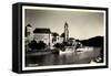 Dürnstein Niederösterreich, Blick Ü. Wasser, Dampfer-null-Framed Stretched Canvas