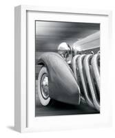 Duesenberg in Motion-Richard James-Framed Art Print