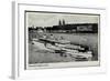 Düsseldorf Kaiserswerth, Dampfer Glückauf A. Rhein-null-Framed Giclee Print