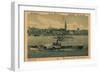 Düsseldorf Rhein, Dampfer Prinz Heinrich, 1924-null-Framed Giclee Print