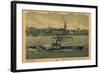 Düsseldorf Rhein, Dampfer Prinz Heinrich, 1924-null-Framed Giclee Print