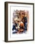 Duet, Los Angeles, California-Nicolas Hugo-Framed Giclee Print