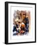 Duet, Los Angeles, California-Nicolas Hugo-Framed Giclee Print