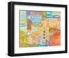 Duet Series II-Janet Richardson-Baughman-Framed Art Print